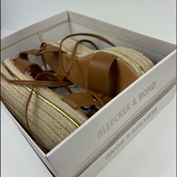 Bleecker & Bond Odette Espadrille Wedge Sandal - Picture 4 of 4